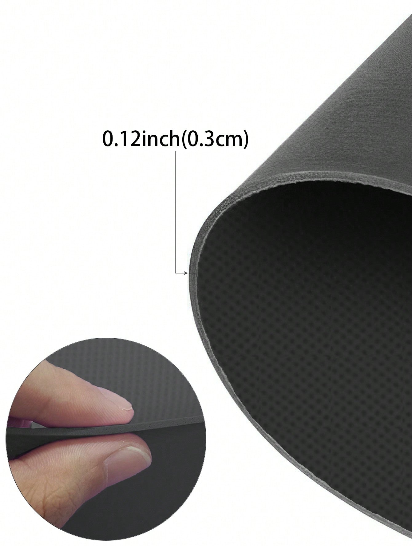 1pc 173*61*0.3cm EVA Yoga Mat For Beginners Fitness Mat, Dance & Yoga Mat