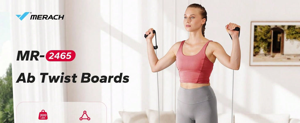 MERACH Waist Twist Machine Exercise, Ab Twist Board With 300 Lbs Weight Capacity, Abs Workout For Slim Waist And Core Ab Exercise, Noiseless Home Gym Equipment For Women Men