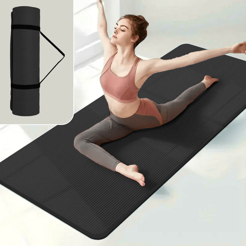 1pc Multi-Color Yoga Mat, 0.7cm/0.28in Thick, Comfortable & Soft, Suitable For Yoga, Fitness, Gymnastics, Pilates, Gym Or Home Workout, Great Gift Idea For Mother's Day, Birthday, Christmas