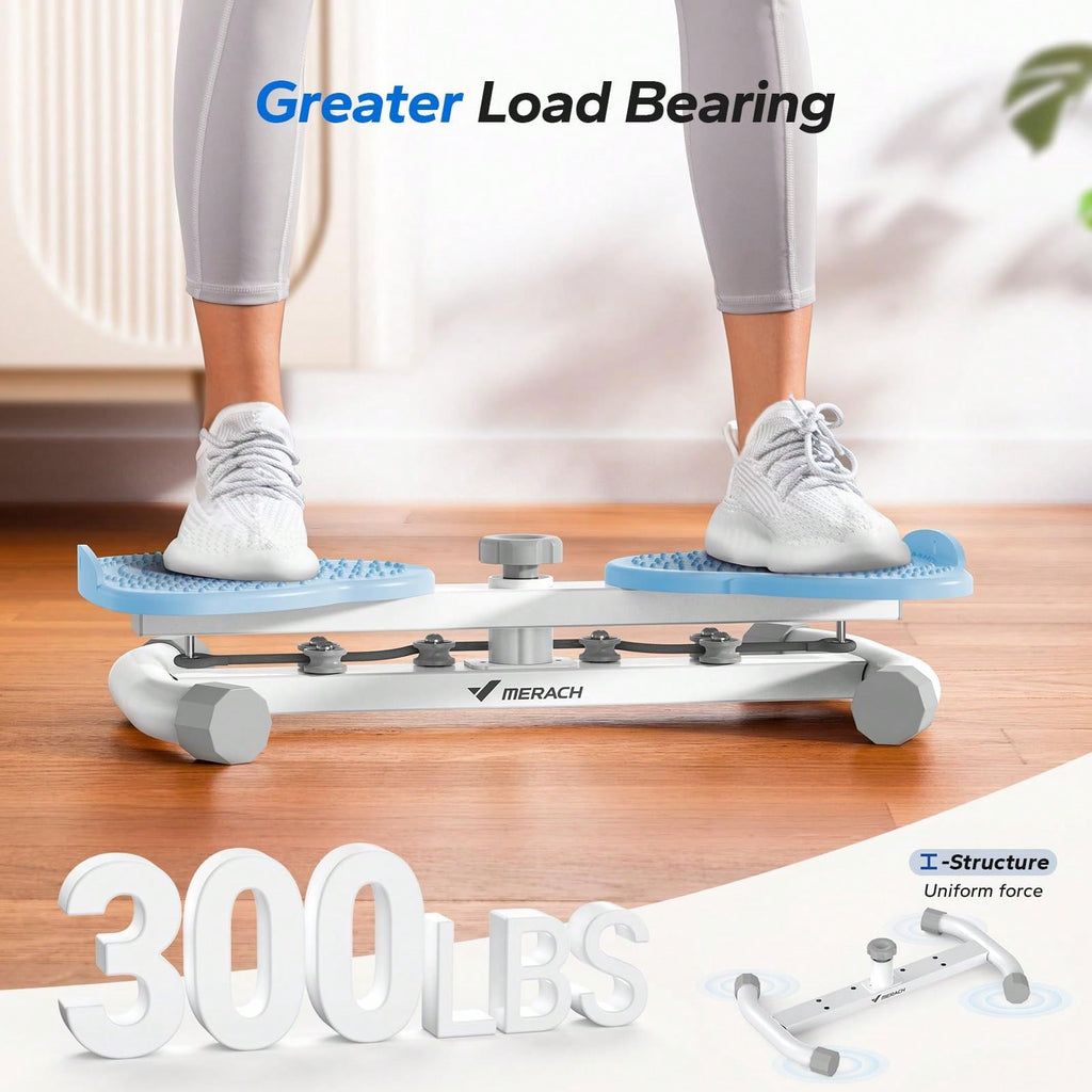 MERACH Waist Twist Machine Exercise, Ab Twist Board With 300 Lbs Weight Capacity, Abs Workout For Slim Waist And Core Ab Exercise, Noiseless Home Gym Equipment For Women Men