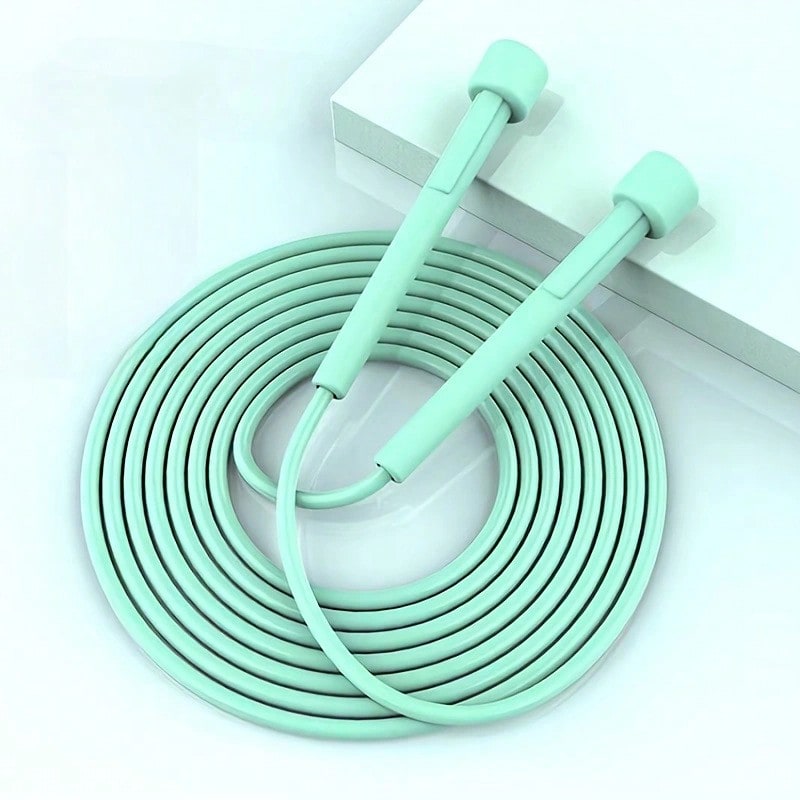 Adjustable Jump Rope, Unisex, Suitable For Aerobic Fitness, Gym Workout, Made Of PVC With Plastic Handles, Lightweight And Fast For Outdoor Fitness, Sports Training And Competition